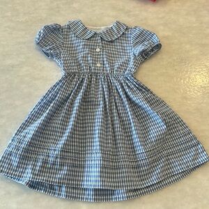 Adorable Little english gingham dress. Size 3t New without tags